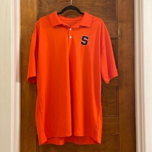 NWT Syracuse University Nike Dri-Fit Golf Polo XL